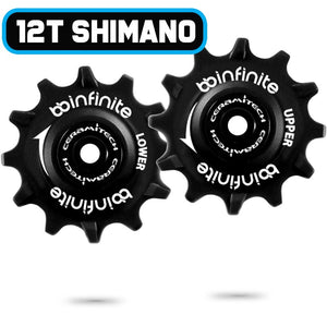 Shimano 11-Speed MTB Ceramitech Pulley Set (set of 2)