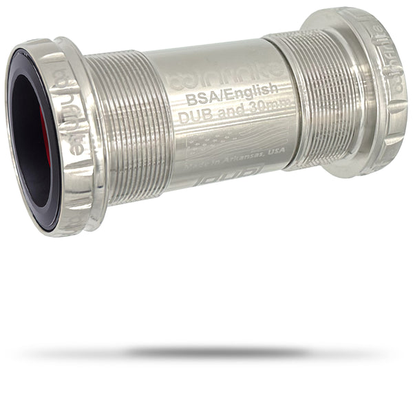 BSA English Threaded DUB Ultra-lite MTB Bottom Bracket (Nickel Plated)
